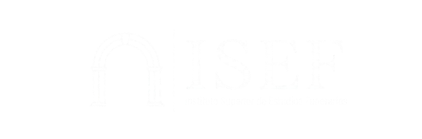ISEF logo blanco